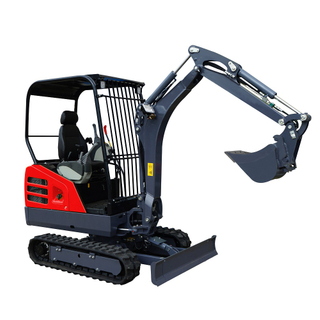 Jentera Penggerak Bumi 1.8T Hydraulic Small Backhoe Excavator