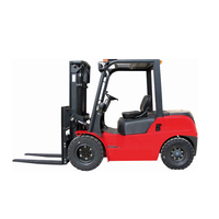 Forklift Diesel 4.5 Tan dengan Shifter Sisi untuk Dijual