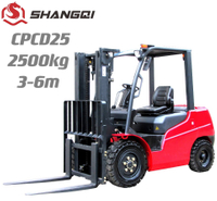 CPCD25（Forklift diesel + Angkat Berat：2.5 Tan + Tiang Pilihan）