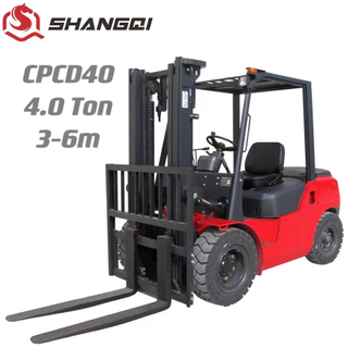 CPCD40（Forklift diesel + Berat Angkat：4.0 Tan + Tiang Pilihan）