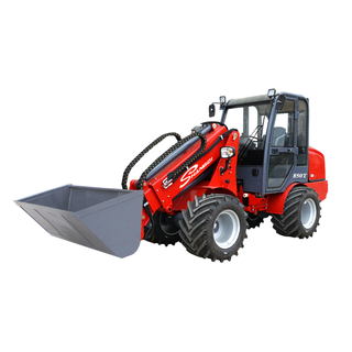 850T Mini Earth Moving Equipment Teleskopik Wheel Loader