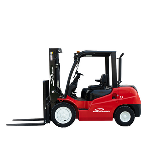 Trak Forklift China 2.5T Forklift Diesel 2.5ton 2500kg Forklift Diesel Truk Dupleks Triplex Tiang dengan Enjin Cina