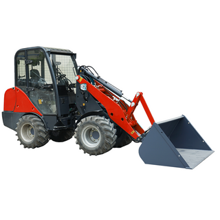 Cargador Frontal Wheel Front Shovel Loader untuk Loji Baja