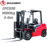 CPCD30（Forklift diesel + Angkat Berat：3.0 Tan + Tiang Pilihan）