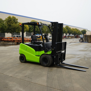 Forklift Elektrik Bateri Litium 3.5Tan dengan Pengawal untuk Gudang