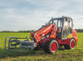 Pemuat Roda Teleskopik dengan Grapple for Farm 