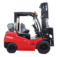 Enjin EPA forklift 3tan forklift gas kecil lpg forklift 3000kgs trak forklift petrol dengan shifter sisi