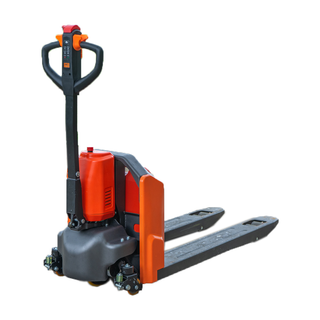 Forklift Lightweight 2000kg Electric Pallet Truck untuk Peralatan Pengendalian Bahan